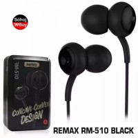 REMAX RM 510 Wired Earphone Concave-Convex Design